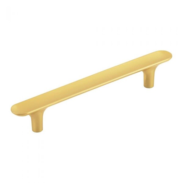 Gan Eden 128 mm Center-Center Cabinet Pull, Brushed Gold Brass GA2248675 - main